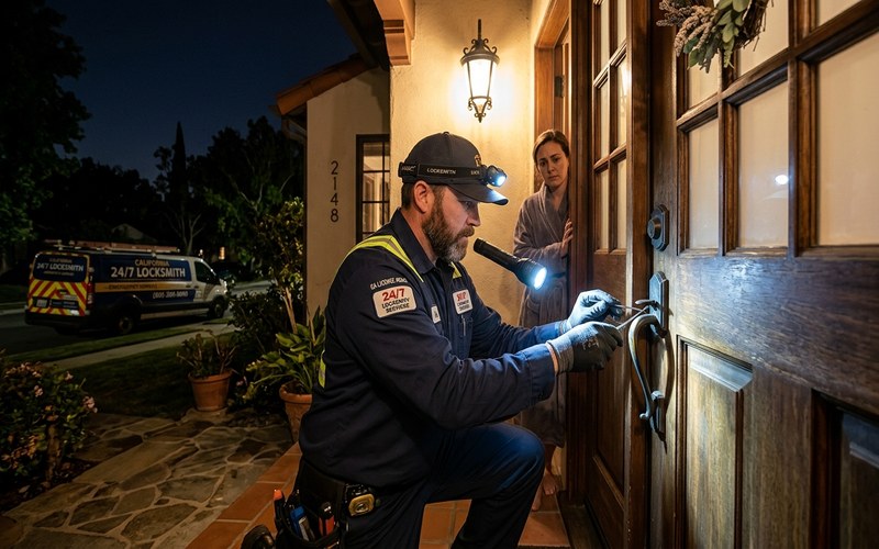 Emergency 24 hour locksmith Santa Clara response